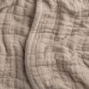 Close up shot of crane home bedding