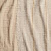Close-up of throw blanket beige