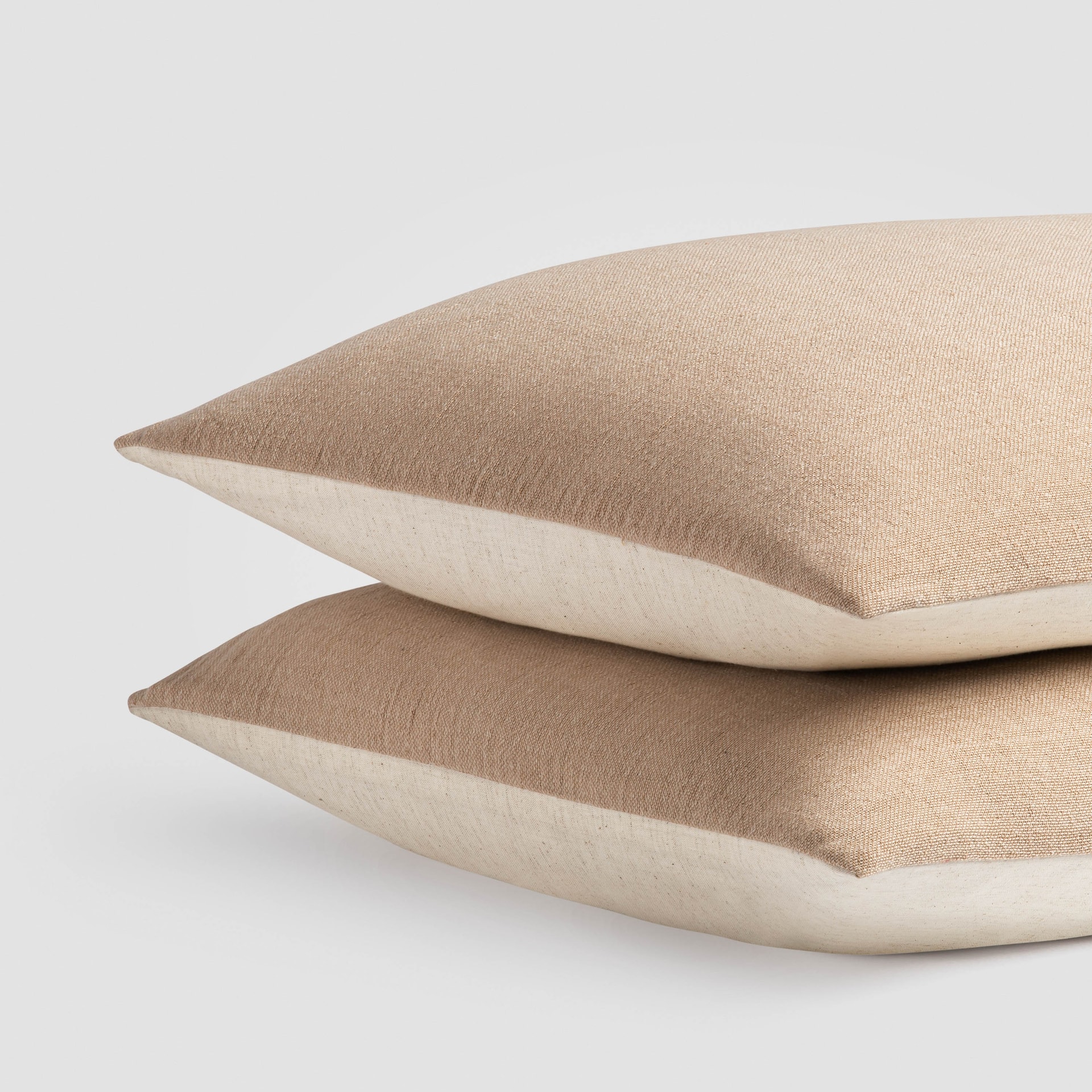 Crane home bedding posed on white background