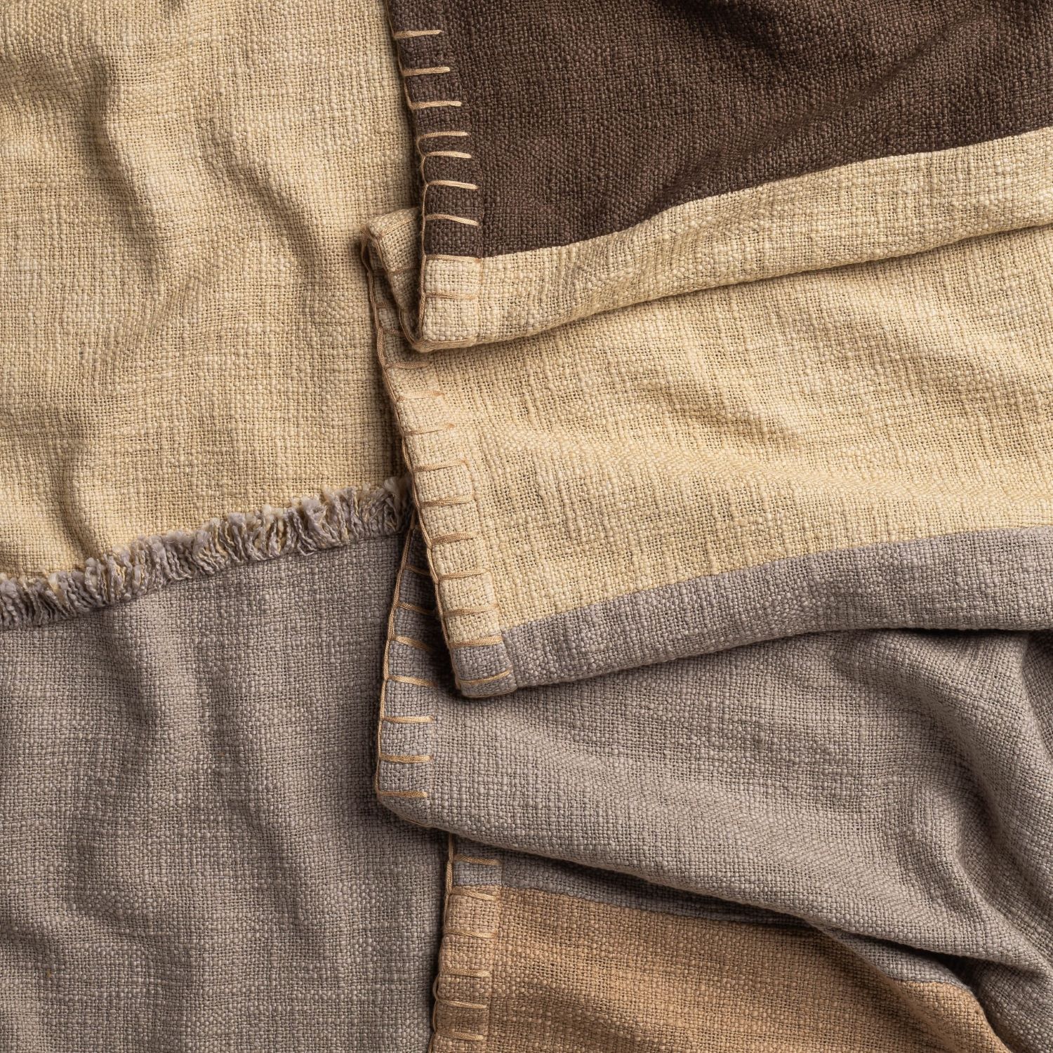 Close up shot of crane home bedding