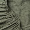Close up of crane home bedding fabric to show detail