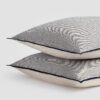 Crane home bedding posed on white background
