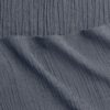 Close up of a blue flat sheet