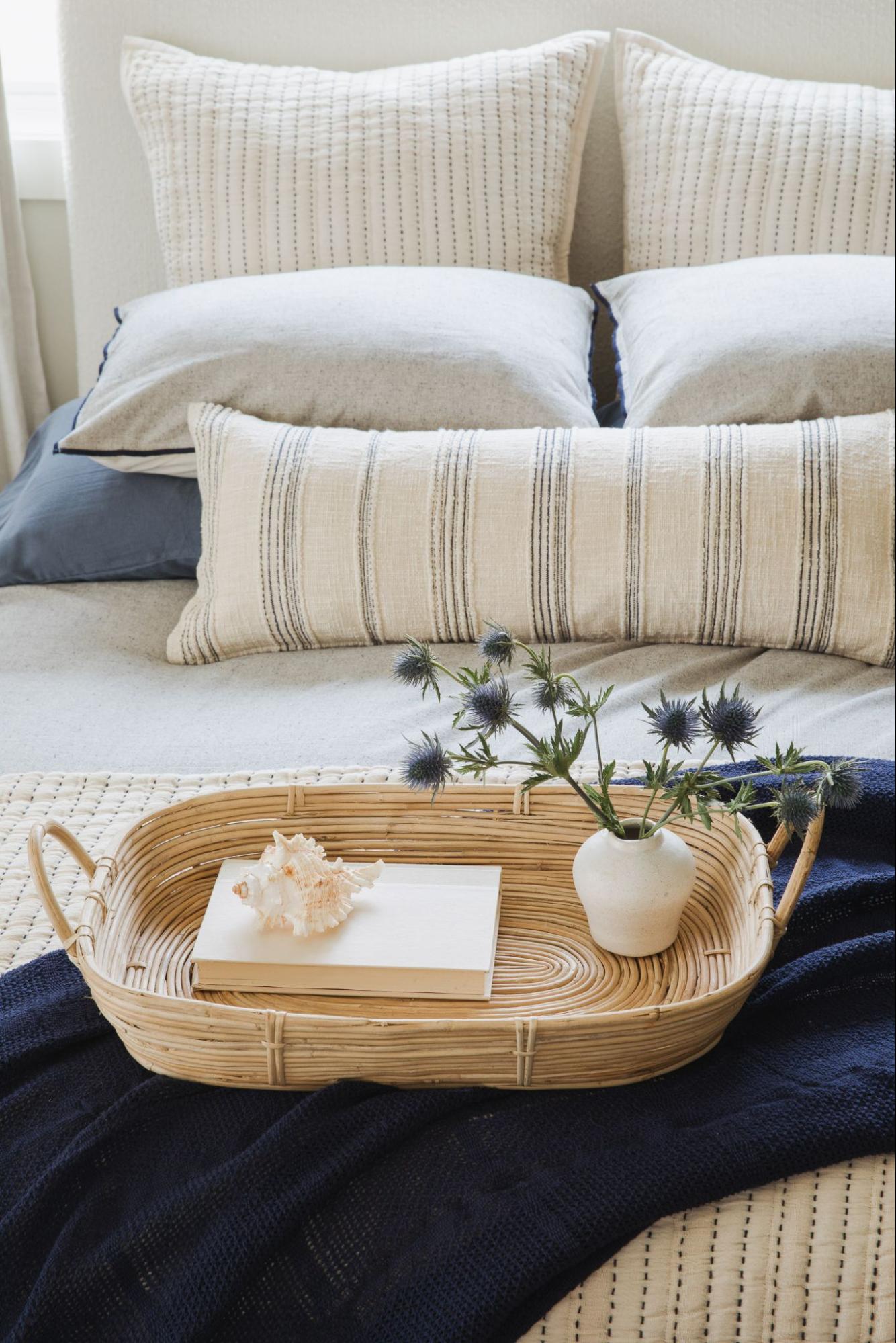 How to Build the Perfect Cozy Gift Basket (with Bedding, Throws & Candles)